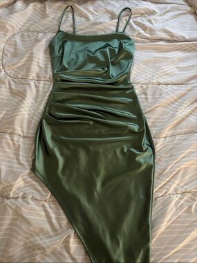 emily one shoulder pleated asymmetric mini dress Windsor Emily One-Shoulder Pleated Asymmetric Mini Dress